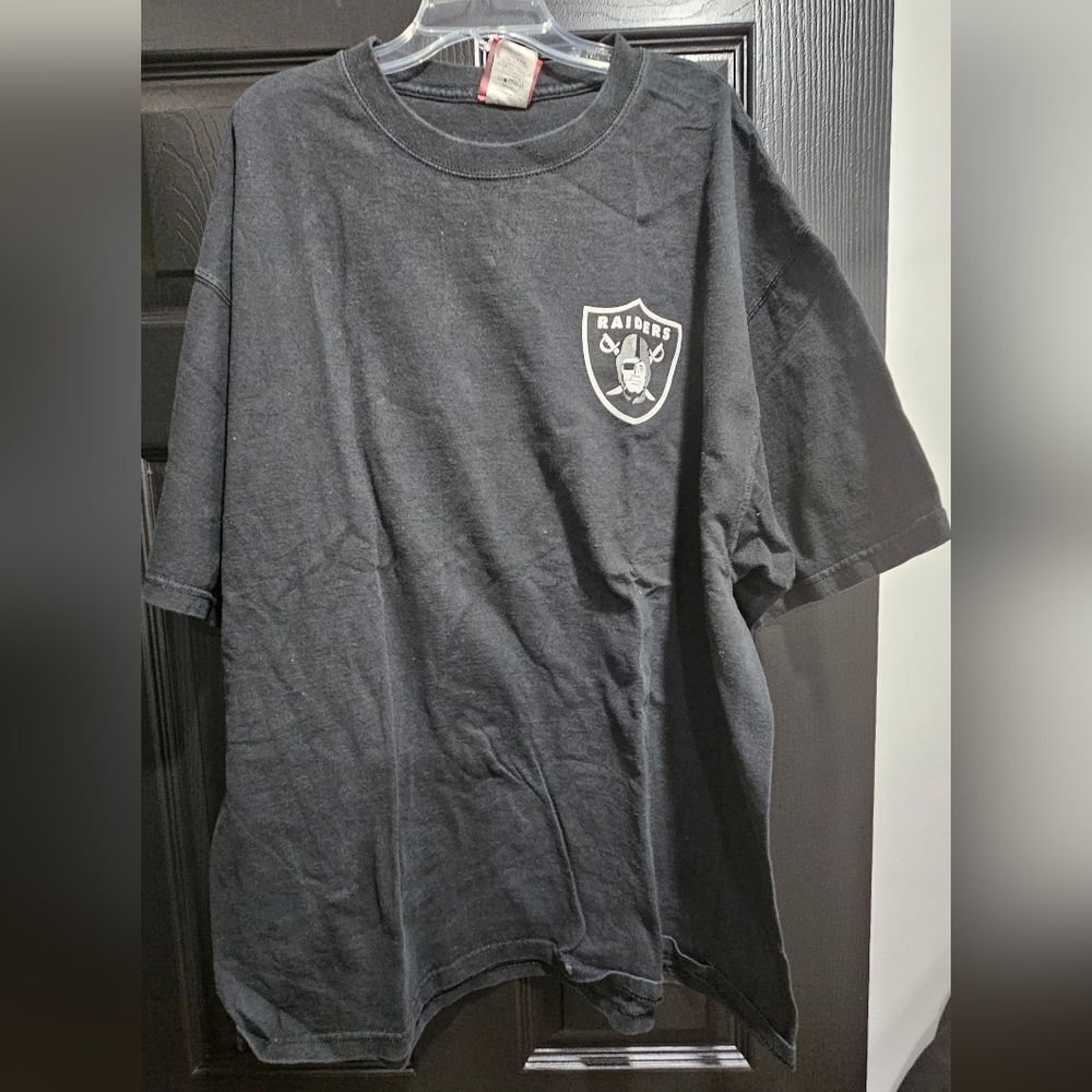 Raiders 2XL Charcoal Tee